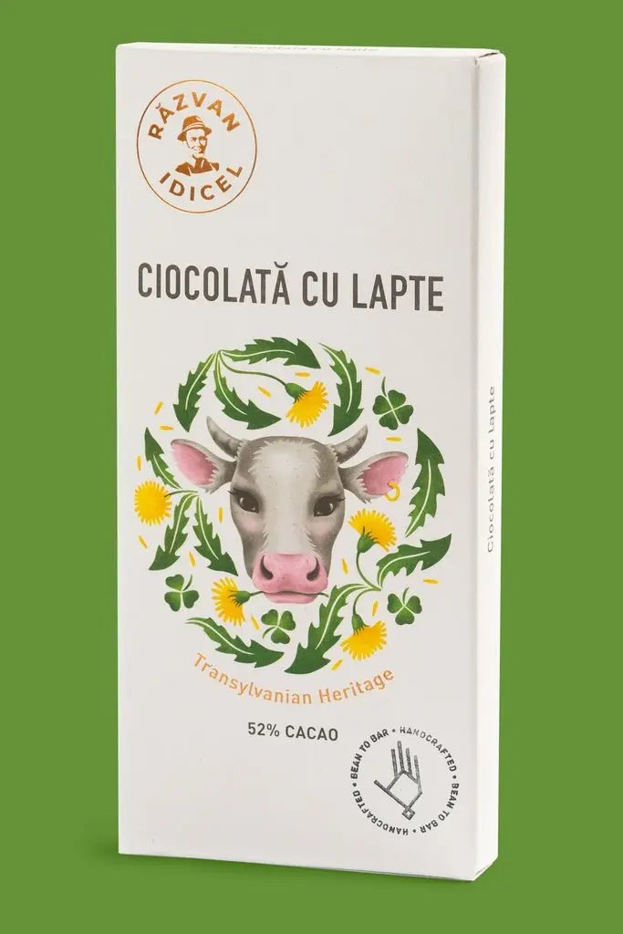 Ciocolată cu lapte 52% cacao 70g